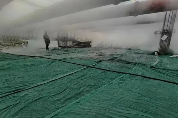 “蒸科技”首次亮相濟南地鐵，冬季混凝土砂漿低溫施工也不怕！